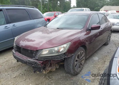 2013 Honda Accord Sport из США, поврежденный, VIN 1HGCR2F55DA262793